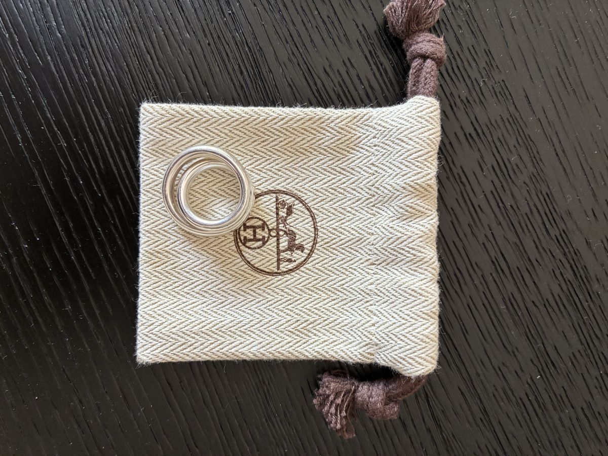 Hermès Anelli: Hermès „vertige“ ring. Size 48 – Usato da Zürich venduto da BobJones 3