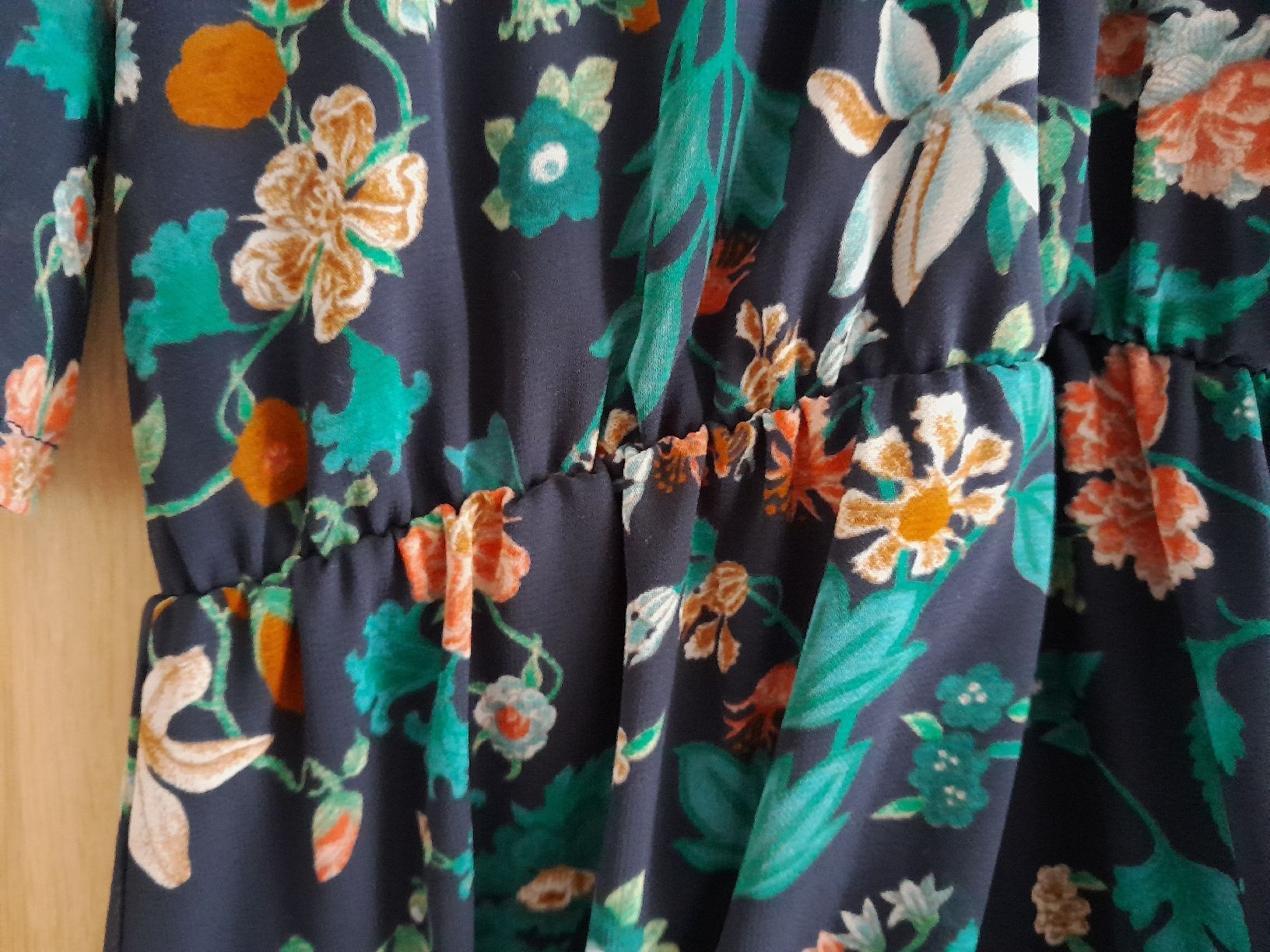 H&M Kleider: Sommerkleid Gr. S., Blumen, offene Schultern – Neu (gemäss Beschreibung) aus Winterthur von MaaKath 3