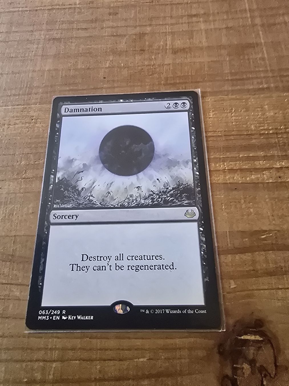 Magic The Gathering Carte collezionabili: Magic Karte Damnation De – Nuovo (secondo la descrizione) da Dussnang venduto da met_g2yb