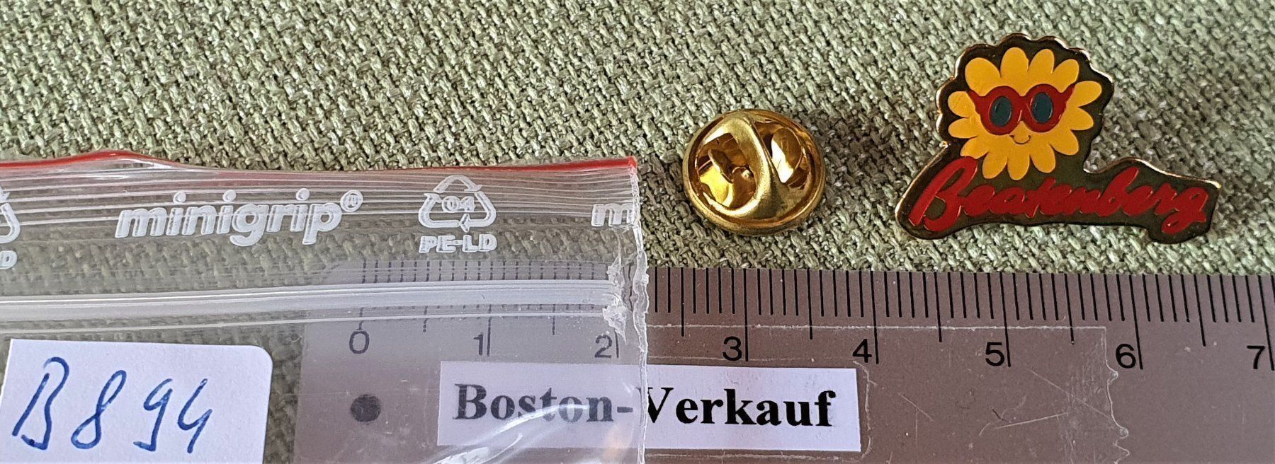 Placchette & Badge: B894 - Pin Beatenberg Logo Emblem Sonne – Usato da Reinach BL venduto da Boston-Verkauf 2