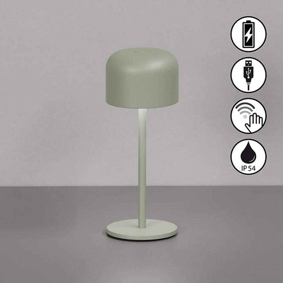 Lampen: LED Aussen Tischleuchte Grün, 22 cm Höhe – Neu (gemäss Beschreibung) aus Kreuzlingen von Smart-Light