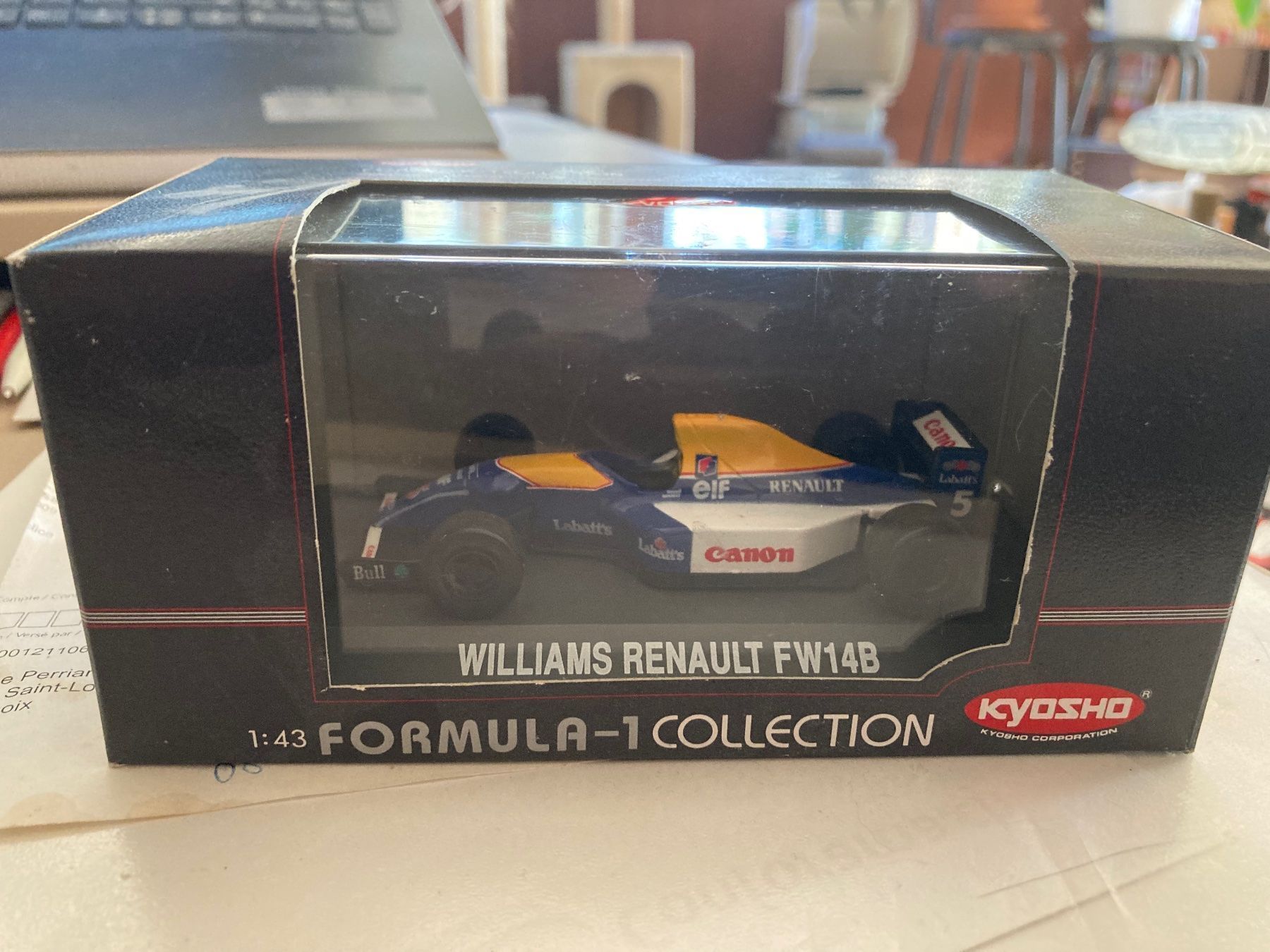 Renault Modellini d'auto: Williams Renault FW14B.  1/43 – Usato da Versoix venduto da Jeannot57 6