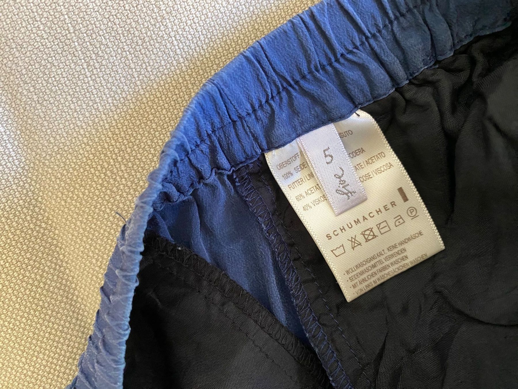 Dorothee Schumacher Pantaloni: Schumacher Seidenhose, Grösse 5 – Usato da Spiegel b. Bern venduto da corn2009 2