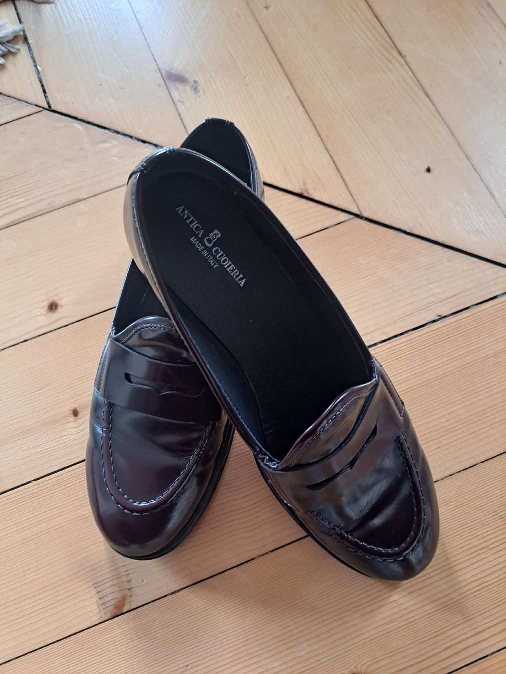 Scarpe da donna: Antica Cuoieria Mocassin en cuir boucle/prix initial 155.- – Usato da Cortaillod venduto da mwm_qbx8
