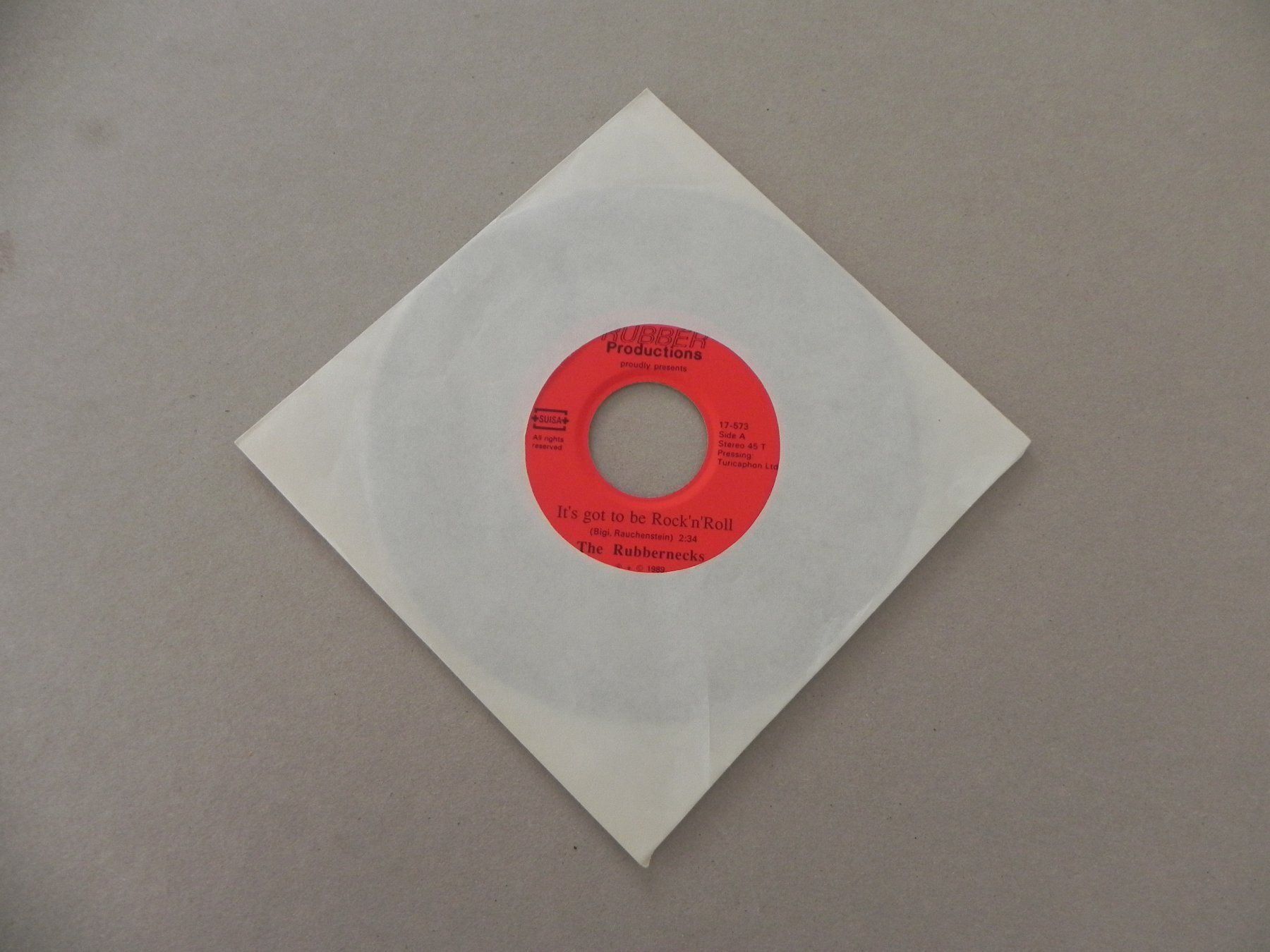 Dischi in vinile: Single Schweiz Rock n` Roll Rubbernecks – Usato da Siebnen venduto da krimsie 3