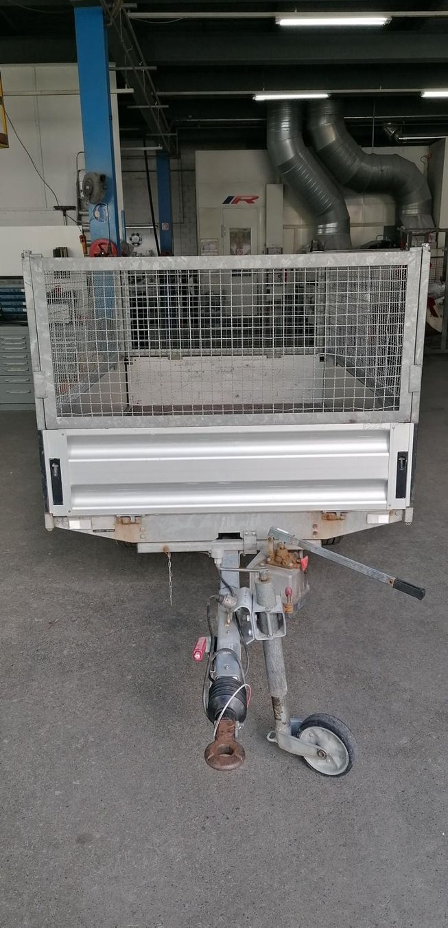 Humbaur Anhänger: Humbaur Kipper HUK 150 – Gebraucht aus Riedern von Blechbeisser 7