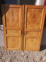 2 anciennes portes d'armoire