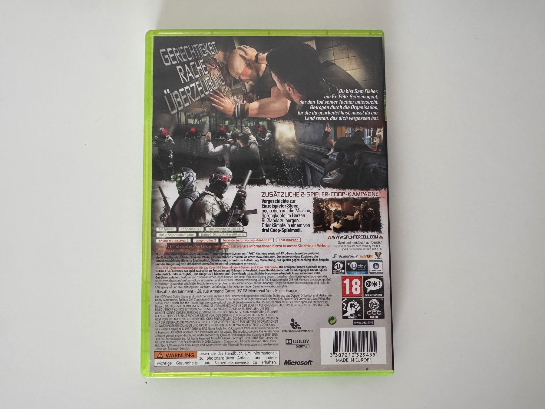 Microsoft Spiele: Tom Clancy's Splinter Cell: Conviction Xbox 360 One Series X – Gebraucht aus Couvet von Aura_aura 2