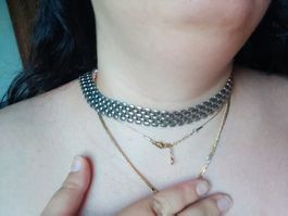 Silber Kette und  Armband
