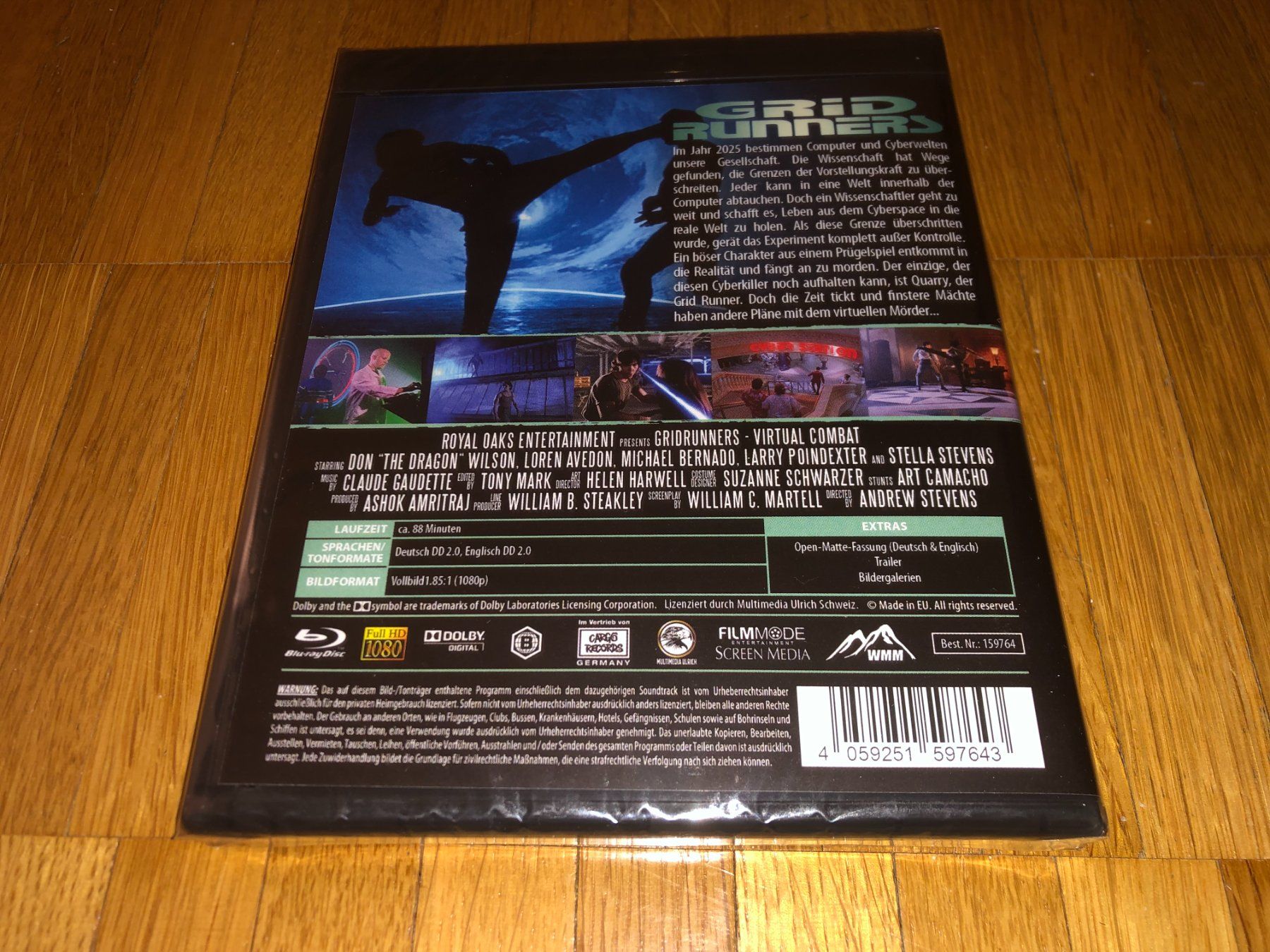 Tutti i DVDs: Grid Runners - BLU-RAY - A - UNCUT – Nuovo e nell'imballaggio originale da Basel venduto da havsok 1