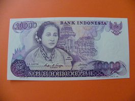Indonesien 10000 Rupiah 1985, P-126, Unc Zustand