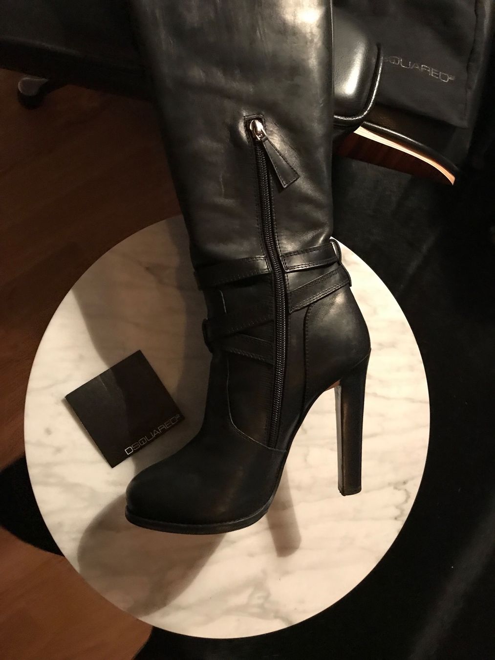 Dsquared2 Scarpe da donna: Dsquared2 Stiefel – Usato da Uster venduto da Charis5 3
