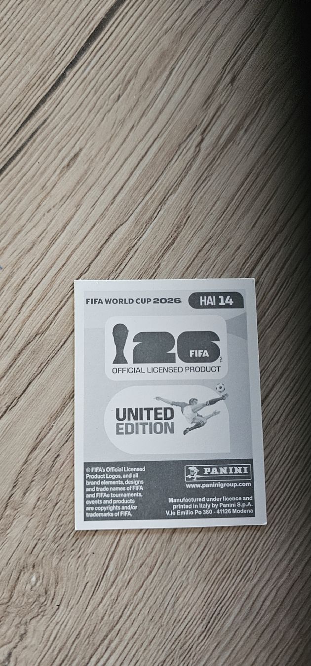 Panini Cartes à collectionner: Fifa World Cup Panini HAI 14 – Neuf avec emballage d'origine à Biel VS par volcom8702 1