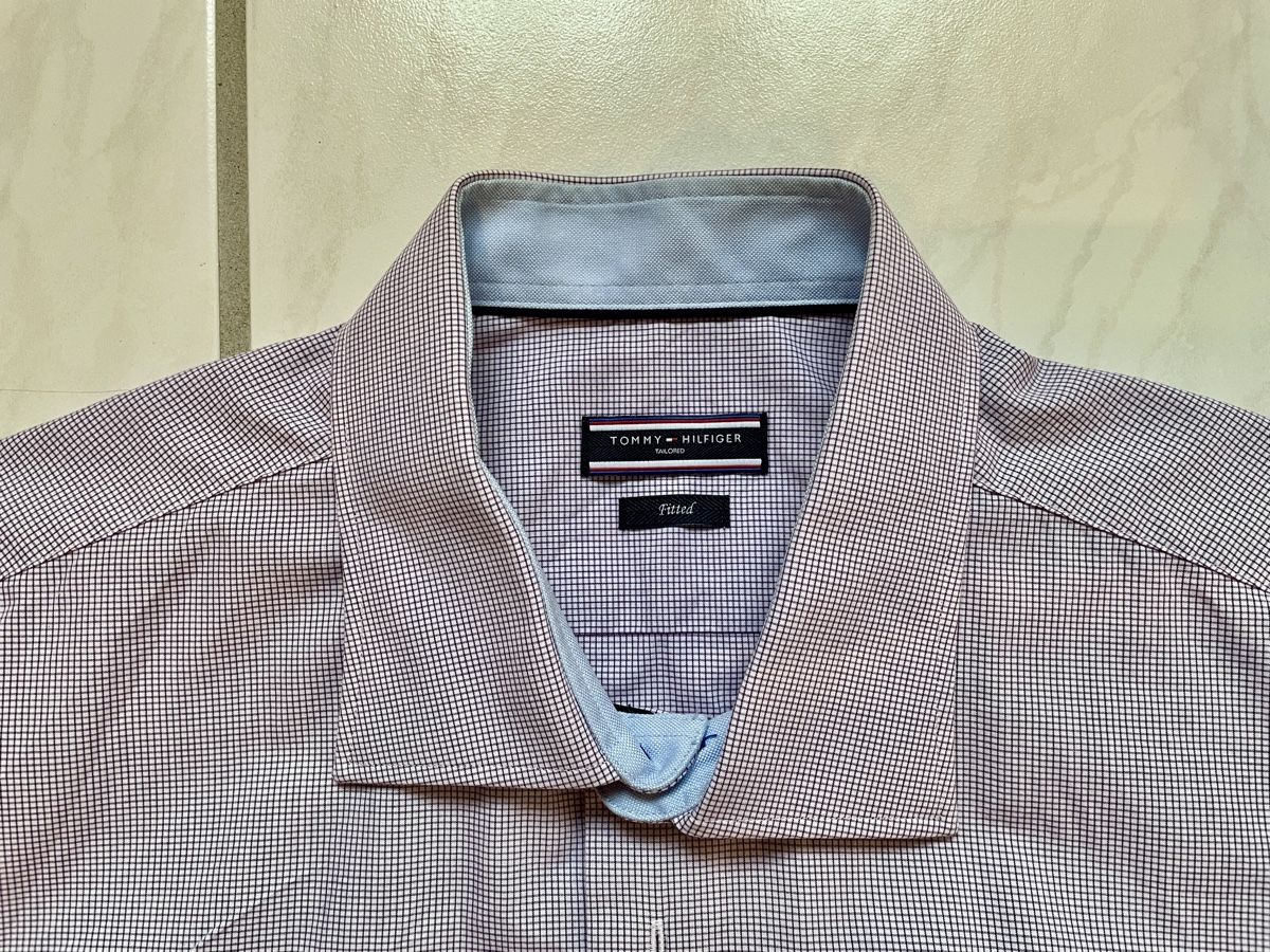 Tommy Hilfiger Camicie: Tommy Hilfiger Hemd Grösse 42 violett – Usato da Buch am Irchel venduto da TT65 3