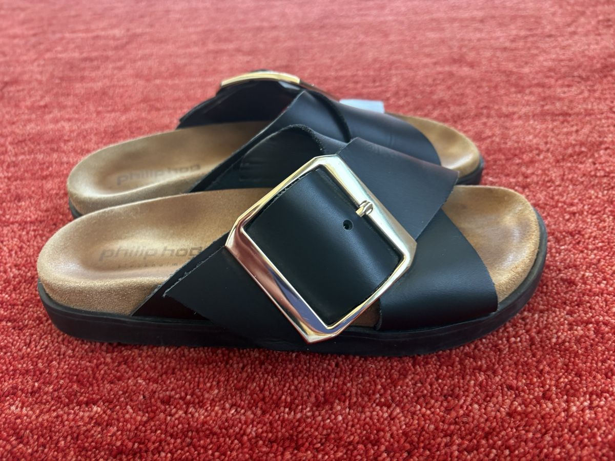 Scarpe da donna: Philip Hog Sandalen, Grösse 38, Leder  – Usato da Dietikon venduto da Mopsyl