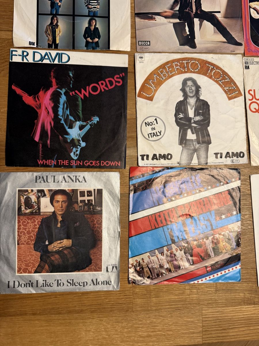 Dischi in vinile: 16 Schallplatten Singles der 70er/80er Sammlung – Usato da Goldach venduto da Messerguru 3