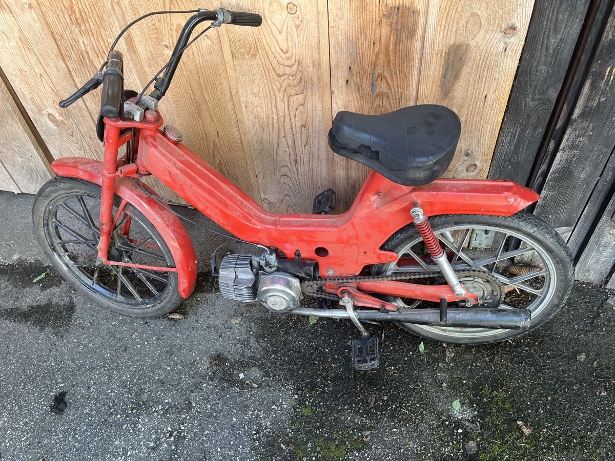 Puch Ciclomotori: Puch Maxi S für Bastler – Difettoso da huttwil venduto da Pakora