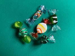 Caramelle in vetro di Murano