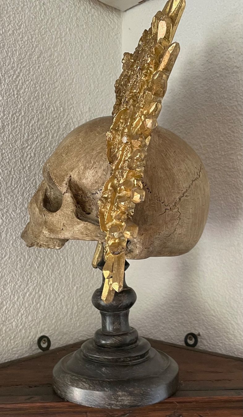 Sculture & Statue: Totenkopf, Leuchter antik – Usato da Rorschacherberg venduto da farmer61 6
