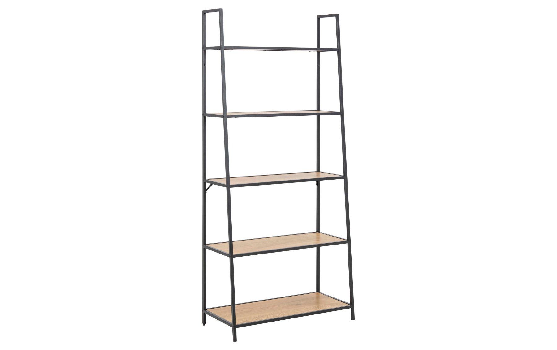 Scaffali: AC Design Regal Seaford 174.5x36x77 cm Eiche/Schwarz matt – Nuovo (secondo la descrizione) da Fischbach-Göslikon venduto da PitBullDoll