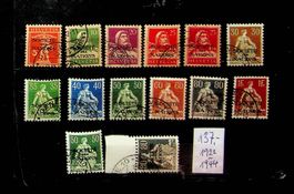 SUISSE SERVICES TIMBRES OBLITÉRÉS SDN SBK 137.00 /U722