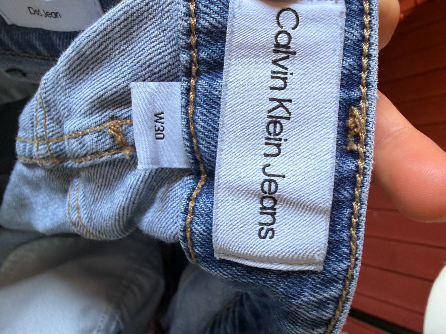 Calvin Klein Jeans: Calvin Klein Jeans Hose blau W30 – Usato da Riehen venduto da edu_92w7 2