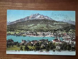 AK  1906 Luzern super   (G2705)