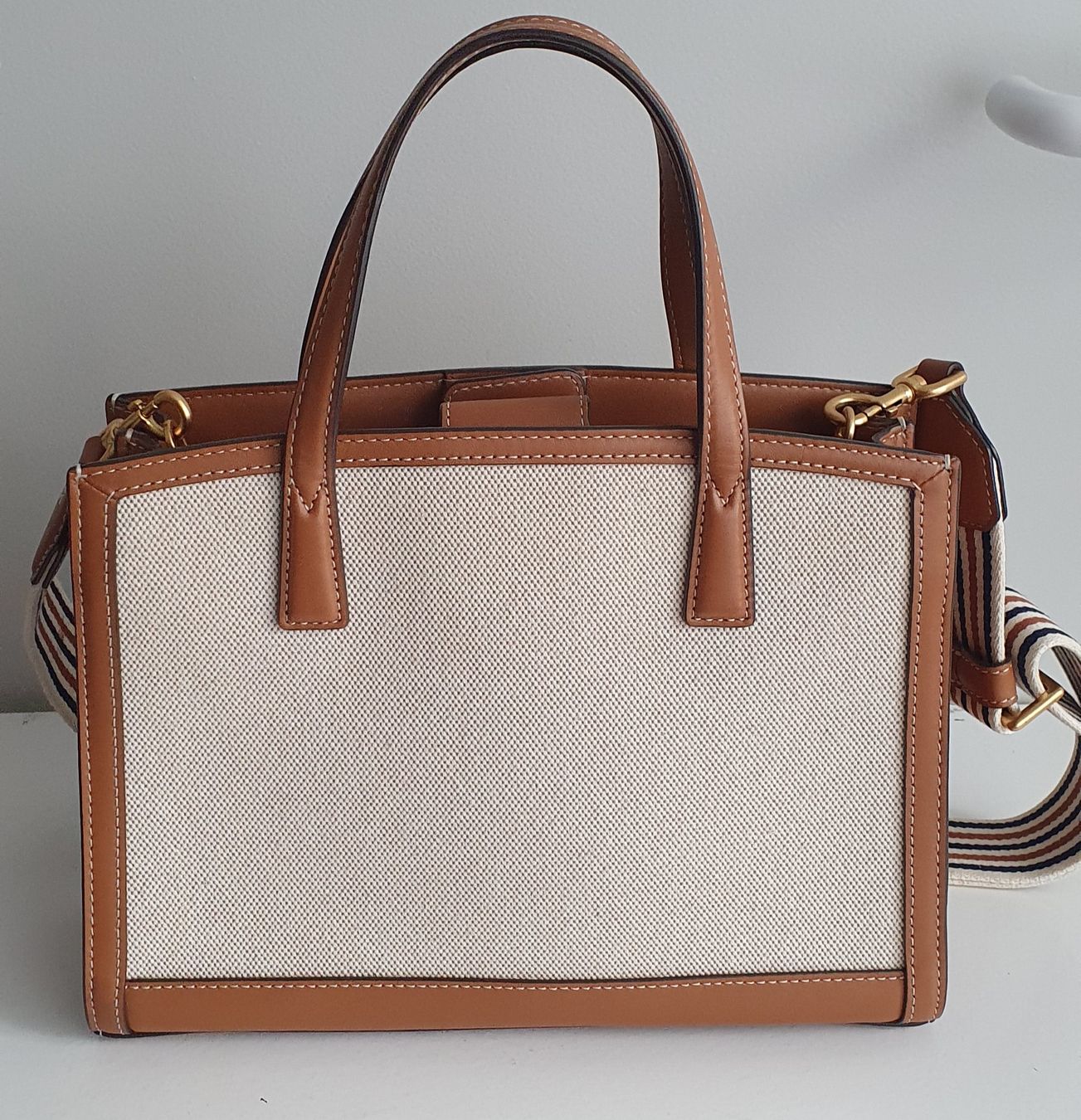 Tory Burch Borse da donna: Tory Burch Tote Bag Textilgewebe Canvas  – Nuovo (secondo la descrizione) da Niederteufen venduto da Mira_72 2