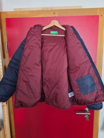 neue Benetton Jacke Grösse L Steppjacke Outdoor Herren
