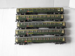 Hobbytrain 5 SBB Schnellzugwagen