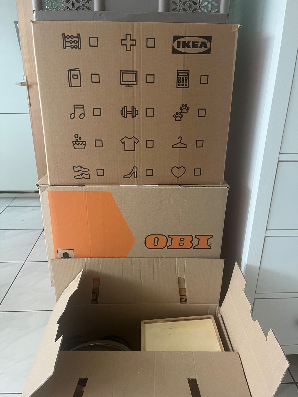 Ikea Cartons: 20 Umzugskartons – D'occasion à kriens par Cashmere32