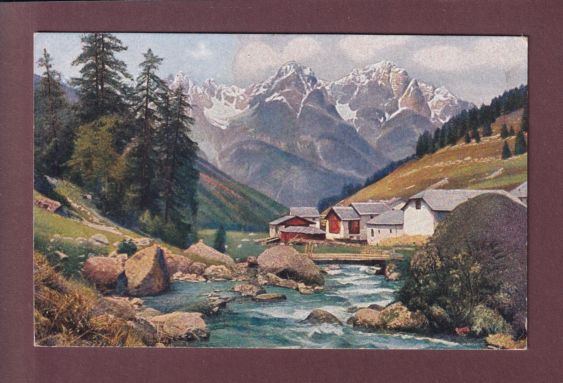 Cartes postales: Partie bei SCHULS-TARASP - 1925 – D'occasion à Pully par nicecards