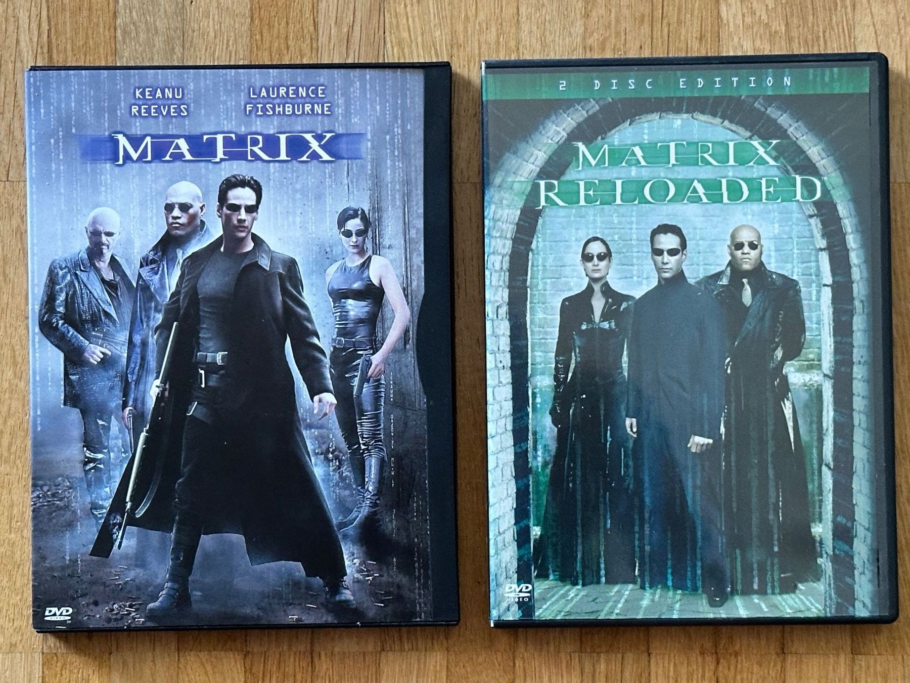 Tous les DVDs: Matrix und Matrix Reloaded DVD – D'occasion à Bülach par Jubet