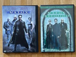 Matrix und Matrix Reloaded DVD