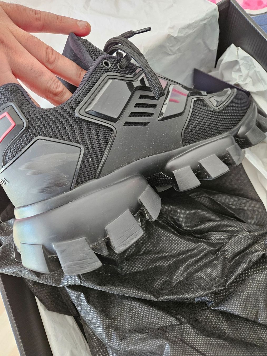Prada Scarpe da uomo: Prada - Cloudbust Thunder sneakers for men – Usato da Horgen venduto da Biffy2010 3