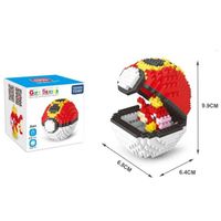 Pokéball „Karpador“ (7cm) / Mini-Bausteine
