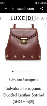 Salvatore Ferragamo Leather Bag