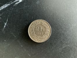 Pièce de monnaie CHF de 1958