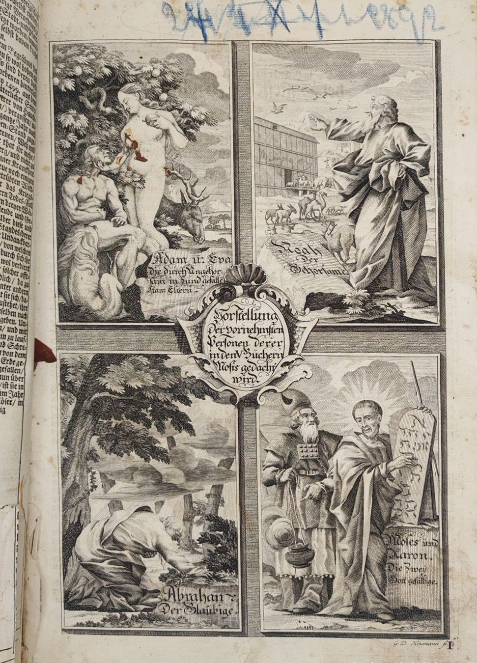 Libri: BIBLIA GERMANICA NÜRNBERG 1716 – Usato da Goldach venduto da Gaip 5