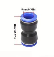 10er Set Schlauchkupplung-Steckverbindung 8mm