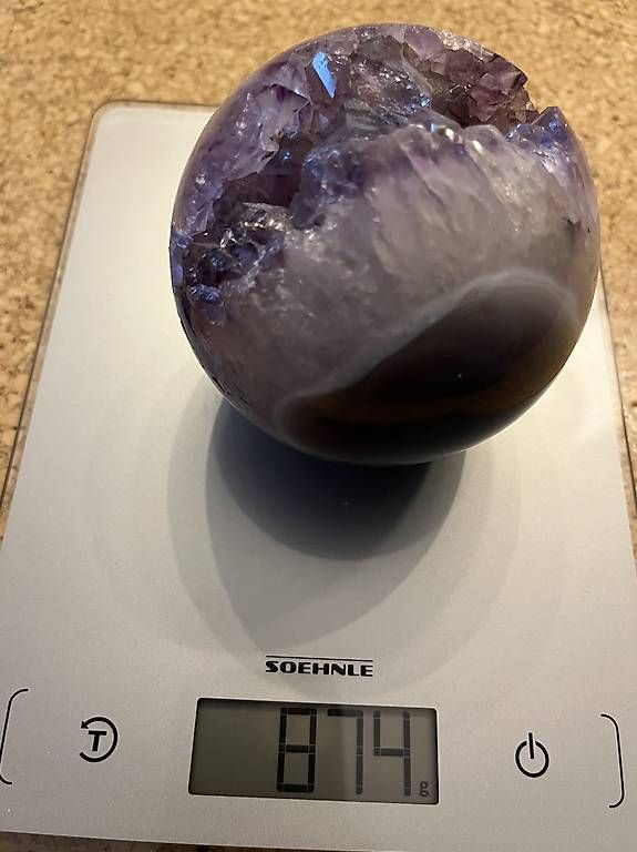 Minéraux & Lithothérapie: Amethyst Kugel Druse – D'occasion à Eschen par 1sc_xgk7 3