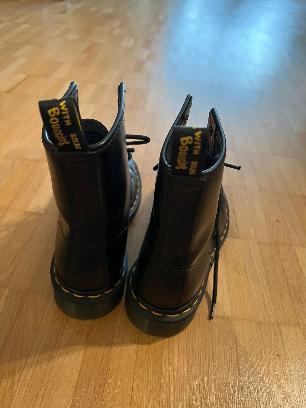 Dr. Martens Scarpe da uomo: Dr. Martens Boots schwarz Gr. 36 – Usato da Zug venduto da gingerale30 5