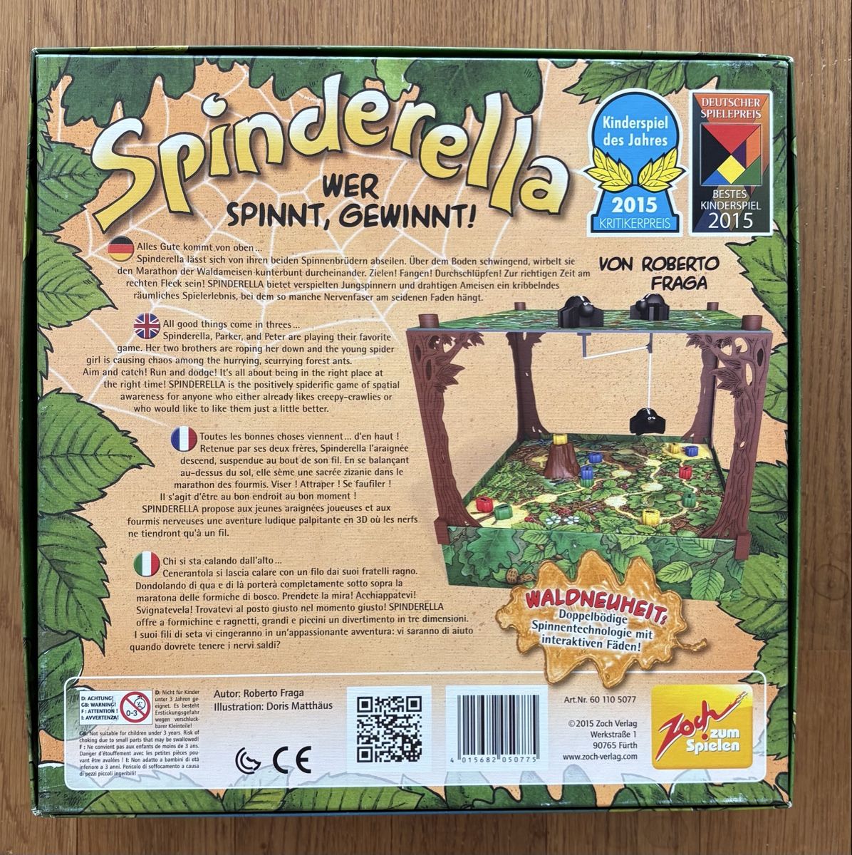 Giochi: Spinderella Brettspiel, ab 6 Jahren – Usato da Staffelbach venduto da rc-larossa 1