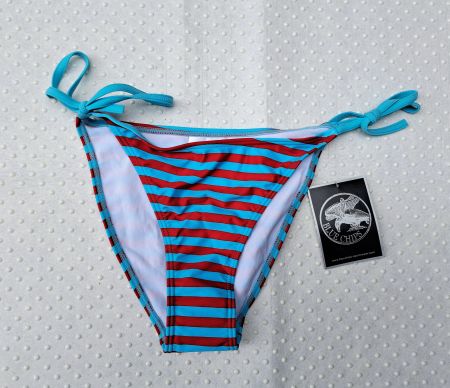 NEU! Gestreifter Badeslip "Blue Chips" Gr. 40