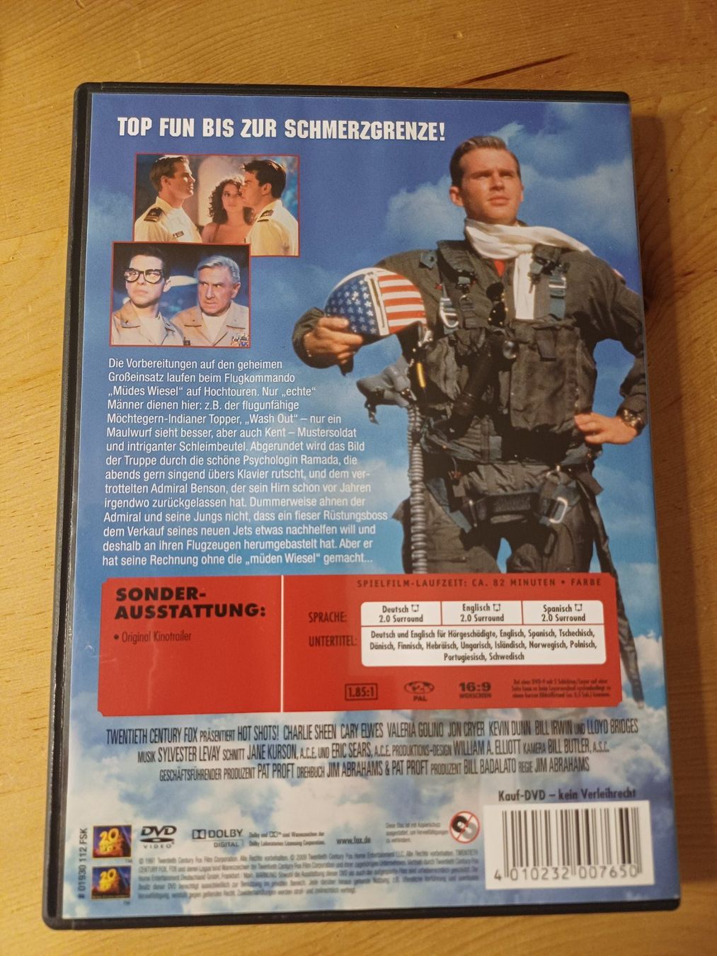 Tutti i DVDs: Hot shots! (1991) – Usato da Jona venduto da Rreto71 1