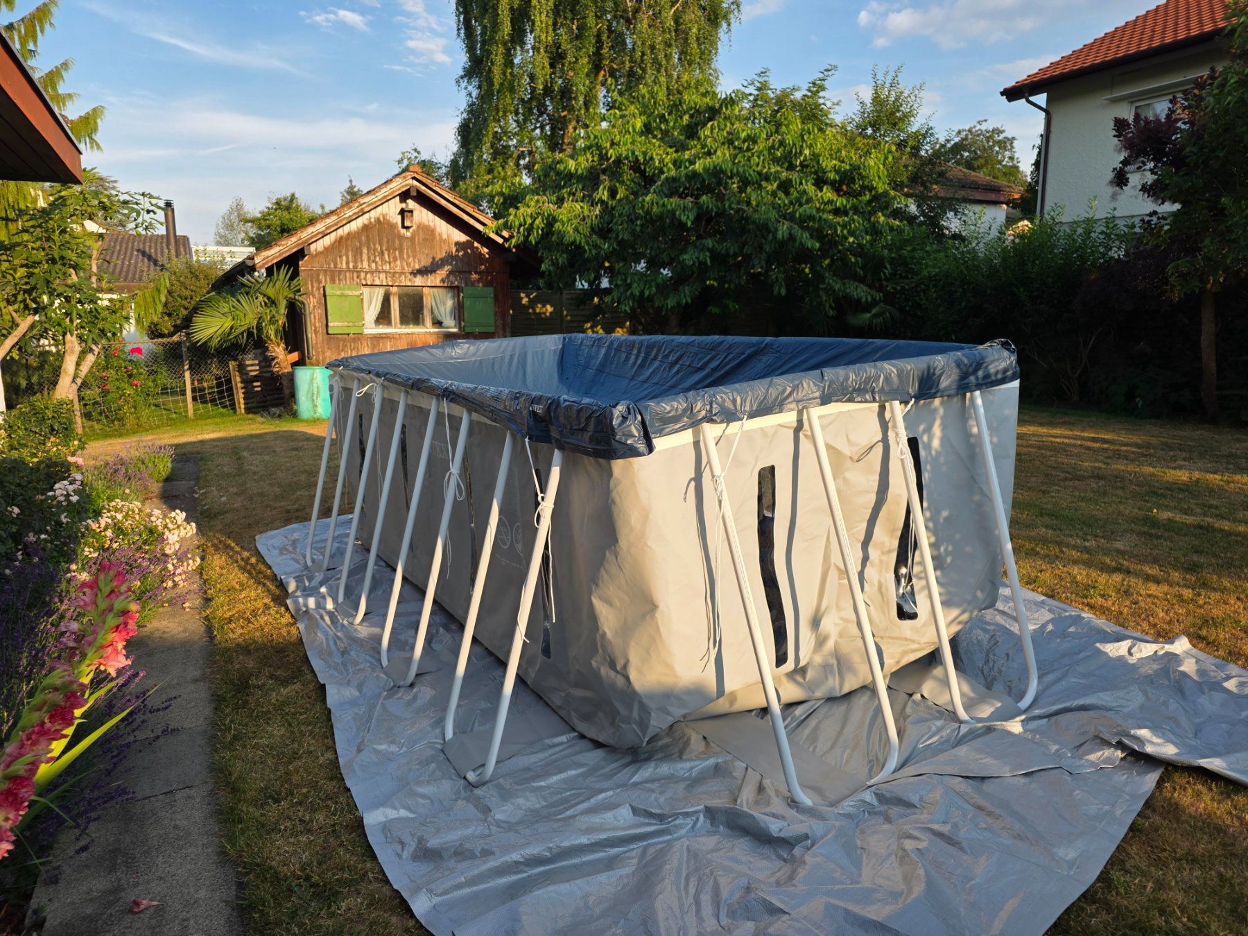 Intex Piscines: Swimmingpool Intex Chevron Prism Frame – Neuf (Voir description) à Bottighofen par Telefondienst 5