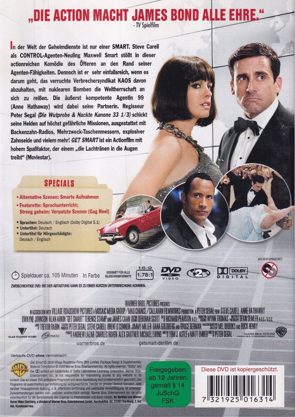 Tous les DVDs: DVD ab Fr. 1.-- Get Smart – D'occasion à Lausen par Mondeo10628 1