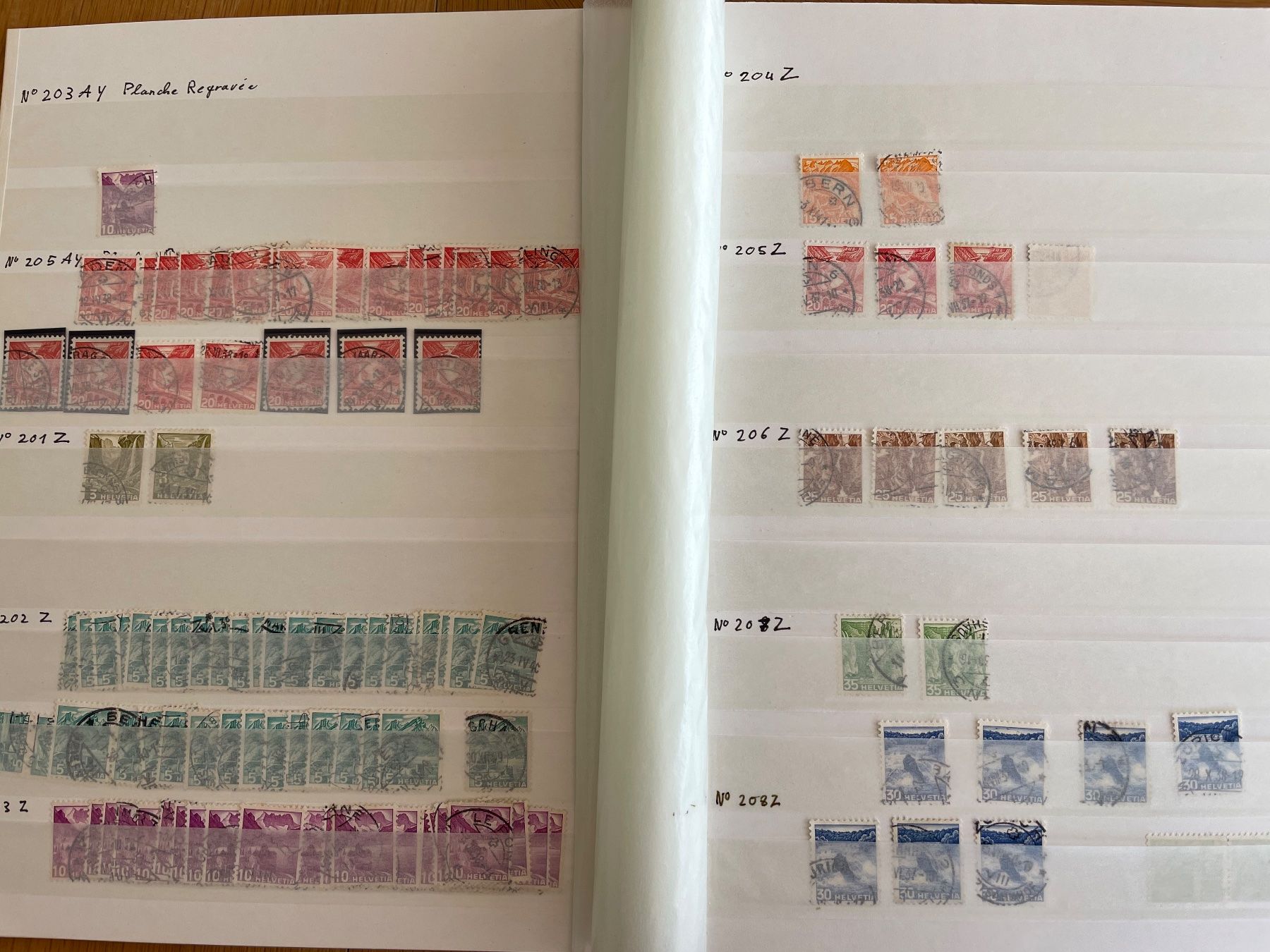 Alle Briefmarken: GRAND CHOIX dès 1.- ! – Gebraucht aus Sonceboz-Sombeval von Comment2 8