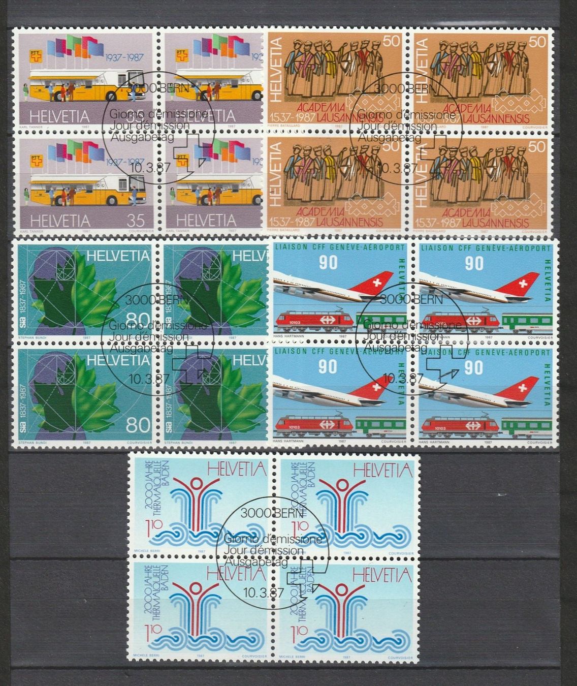 Alle Briefmarken: Werbemarken 1987 – Neu (gemäss Beschreibung) aus Buttisholz von wbr_wdw8