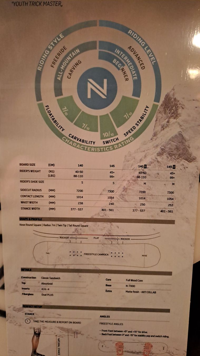 Nidecker Board: NEU! Nidecker Snowboard 140 W – Nuovo e nell'imballaggio originale da Oberrieden venduto da Raja011 7